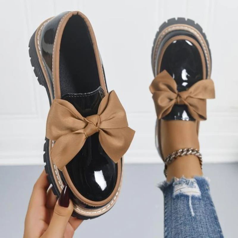 Lucente Bowknot Ortopedyczne Loafersy